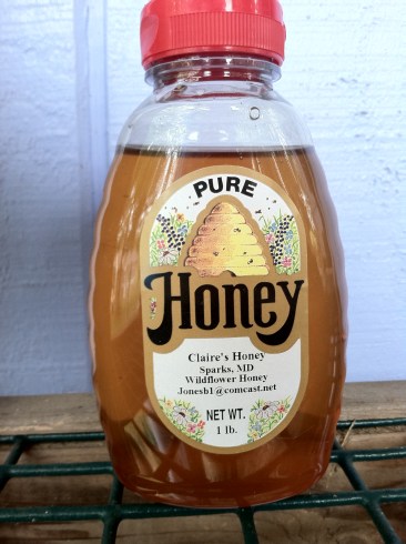 One of my honey labels